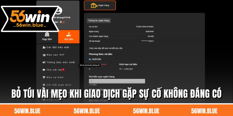 Bỏ túi vài mẹo khi giao dịch gặp sự cố không đáng có